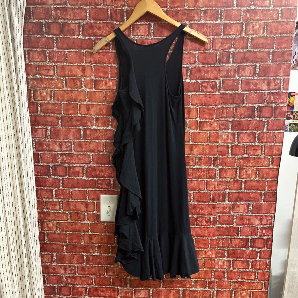 Bella James Ruffle Dress Black Size S