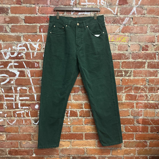 Carhartt WIP Heavy Canvas Pants Green Size 32