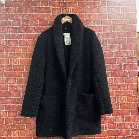 Uniqlo Fleece Cardigan Black Size S