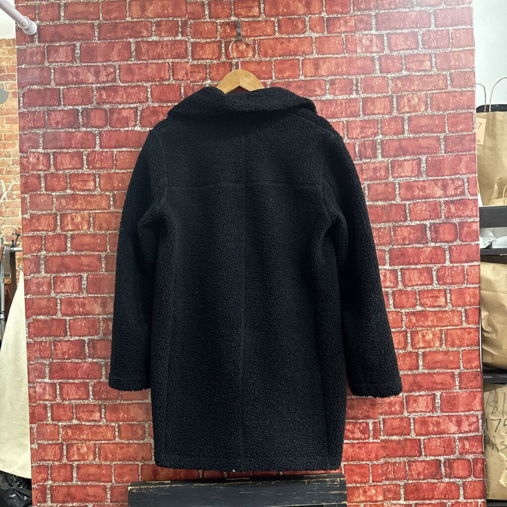 Uniqlo Fleece Cardigan Black Size S