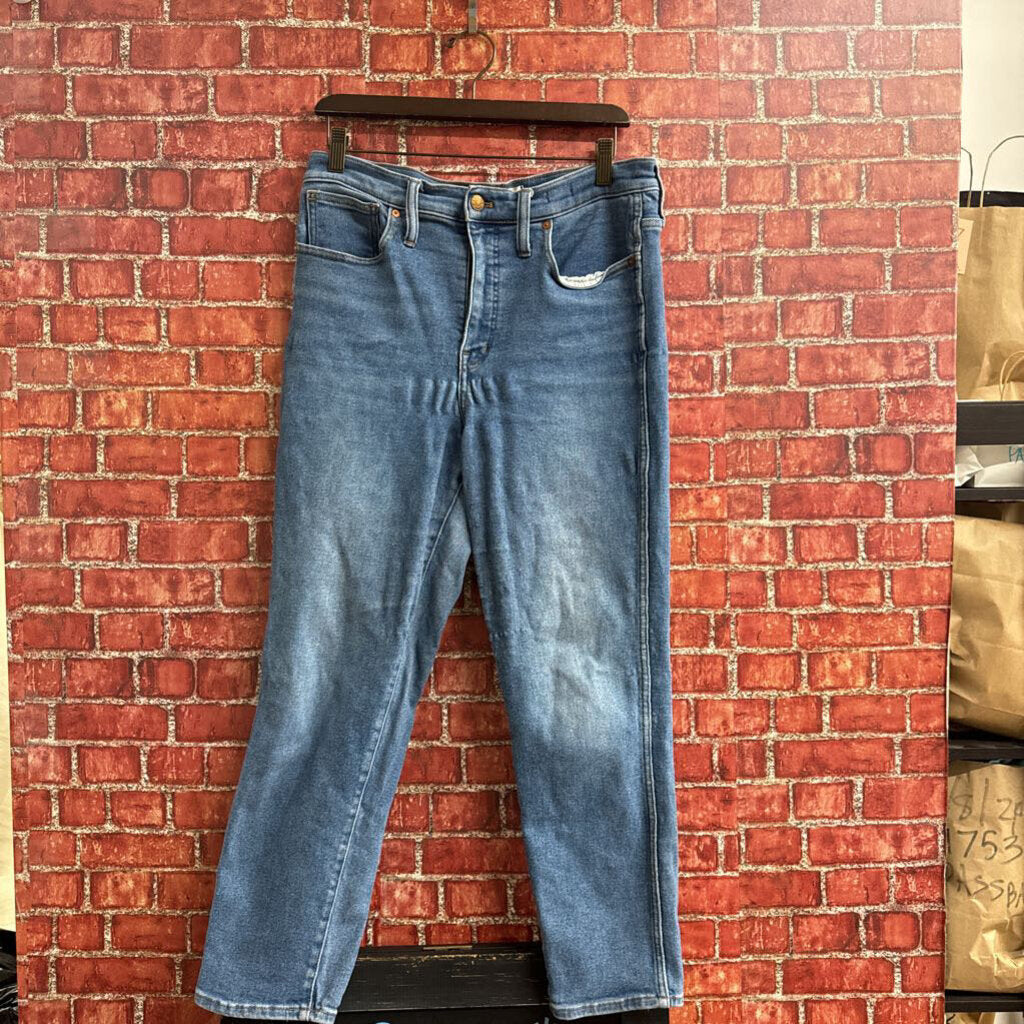 Madewell Stovepipe Jeans Blue Size 30