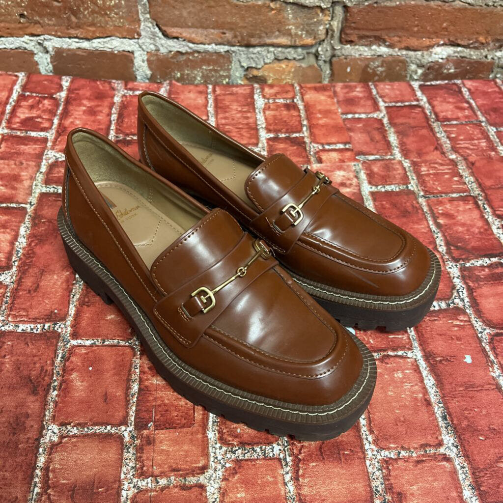 Sam Edelman NY Brown Leather Loafers Size 8L