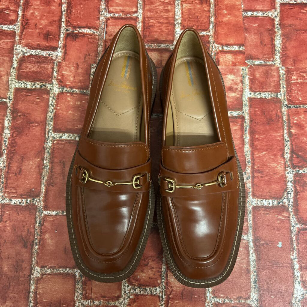 Sam Edelman NY Brown Leather Loafers Size 8L