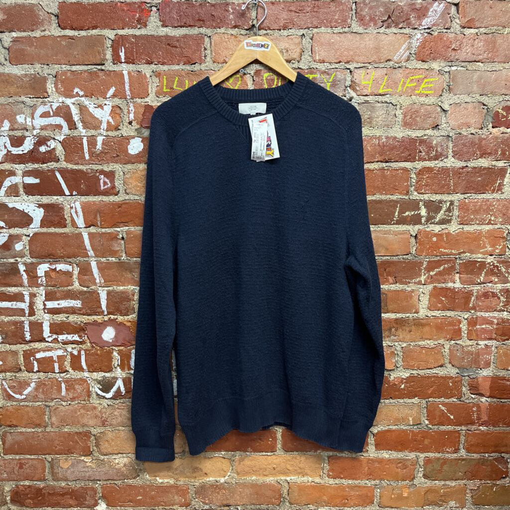 Jack Spade Crewneck Knit Sweater Blue Size XL