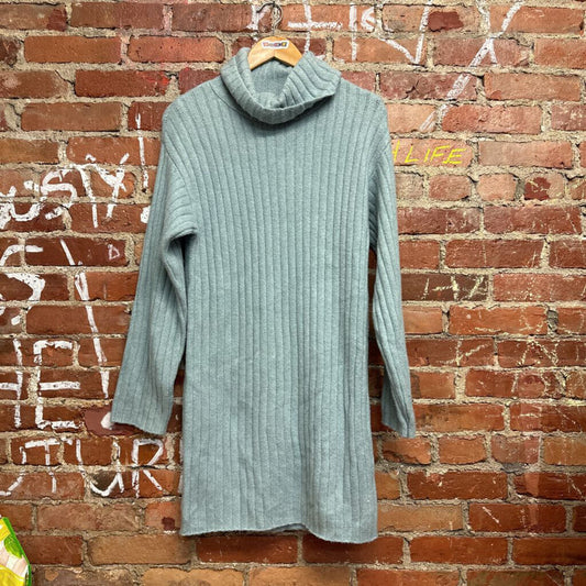 Abercrombie and Fitch Ribbed sweater Dress Blue Size XS