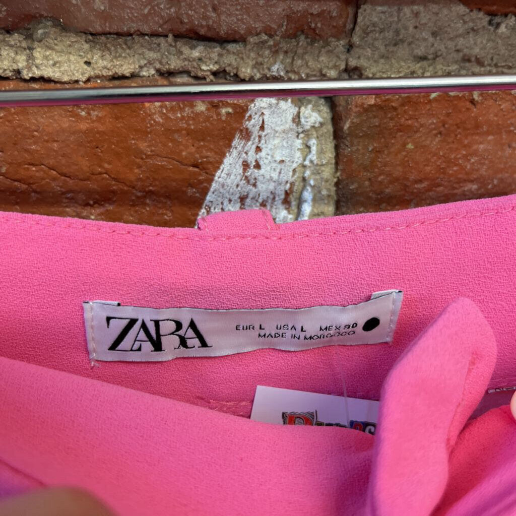 Zara Hot Pink Shorts Size Large