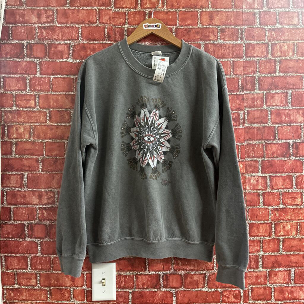 Obey Eye Crewneck Grey Size M