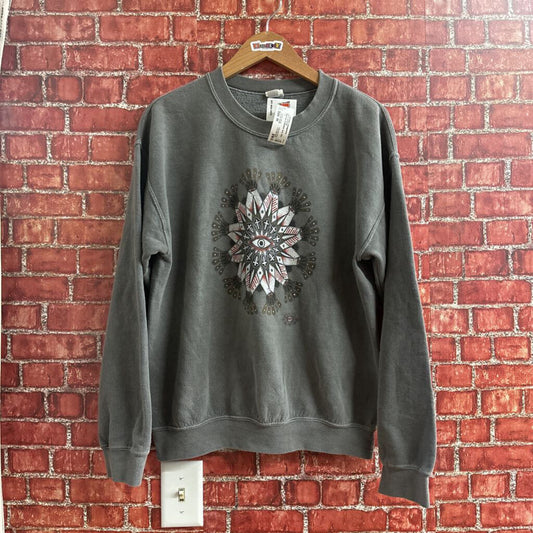 Obey Eye Crewneck Grey Size M