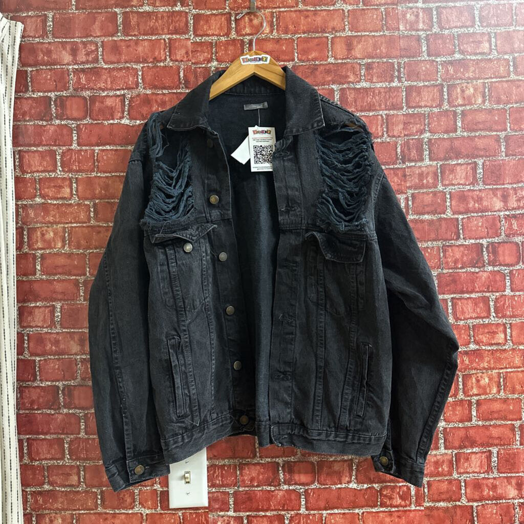 Carmar Denim Jacket Black Size XS