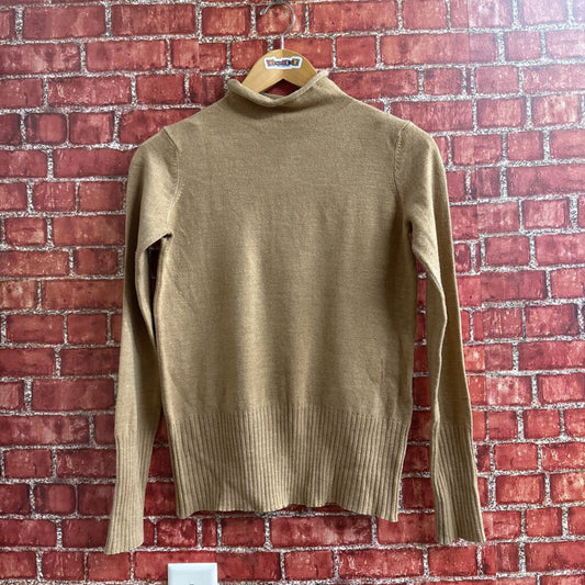 French Connection Turtle neck tan Size S