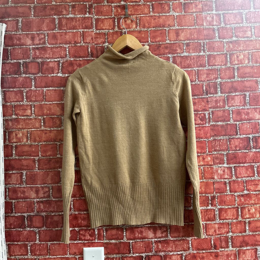 French Connection Turtle neck tan Size S