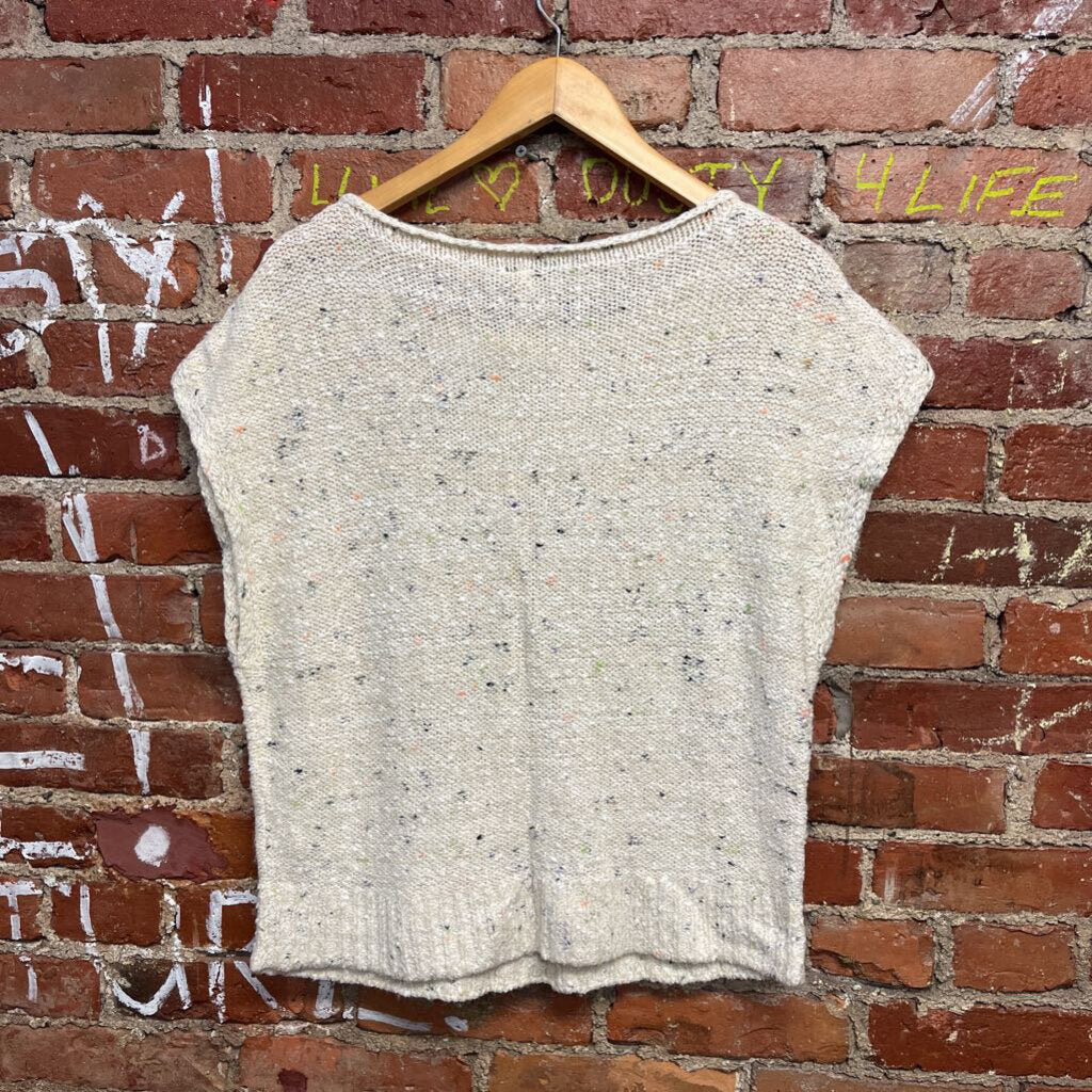 Pilcro Knit Vest White Size M