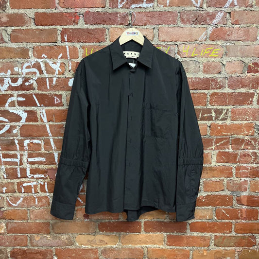 Marni Extendo Sleeve Button Up Black Size M