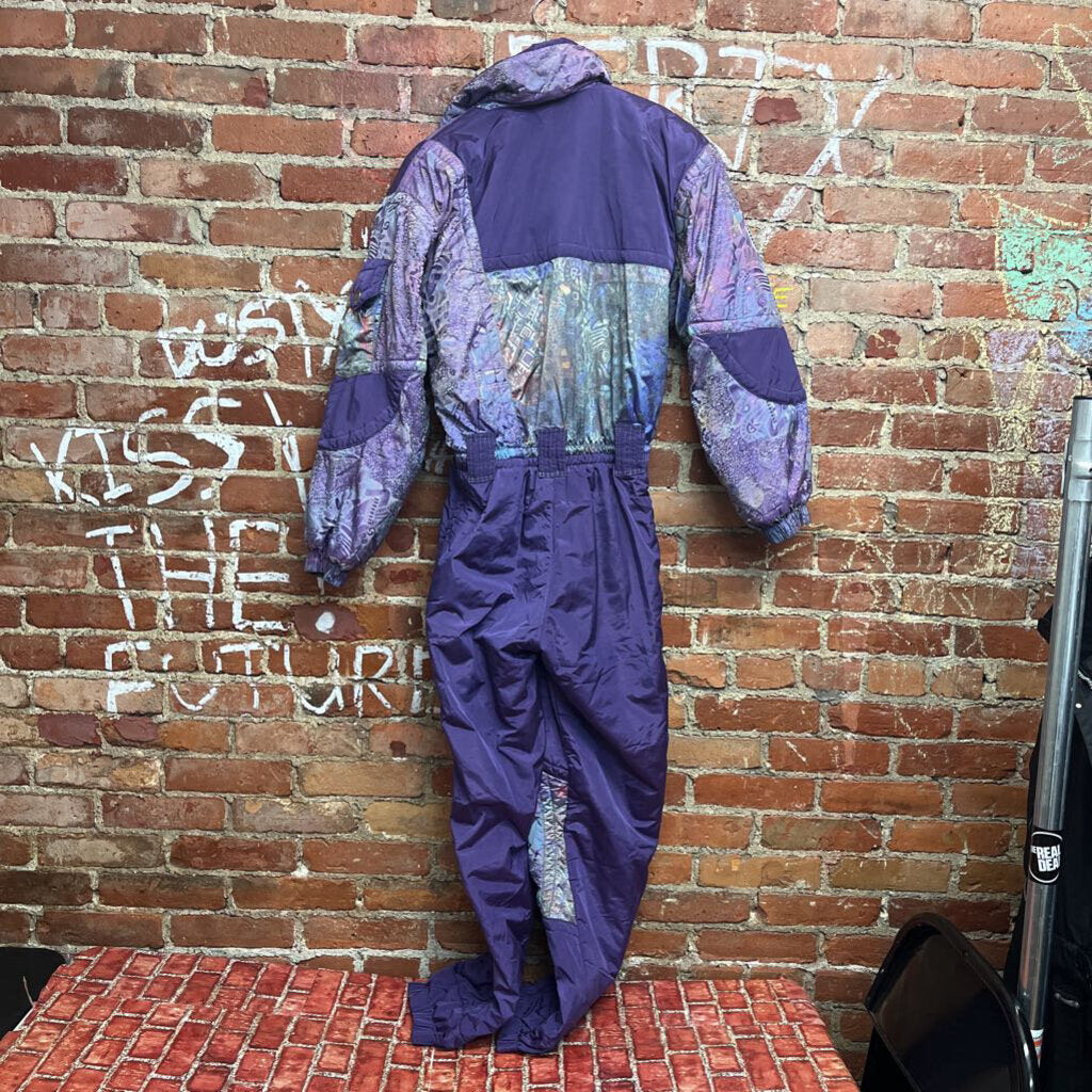 Vintage Kaelin Full Body Ski Suit Purple Size M