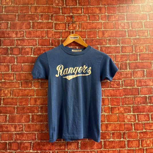 Vintage 80s Rangers Tee Blue Size S