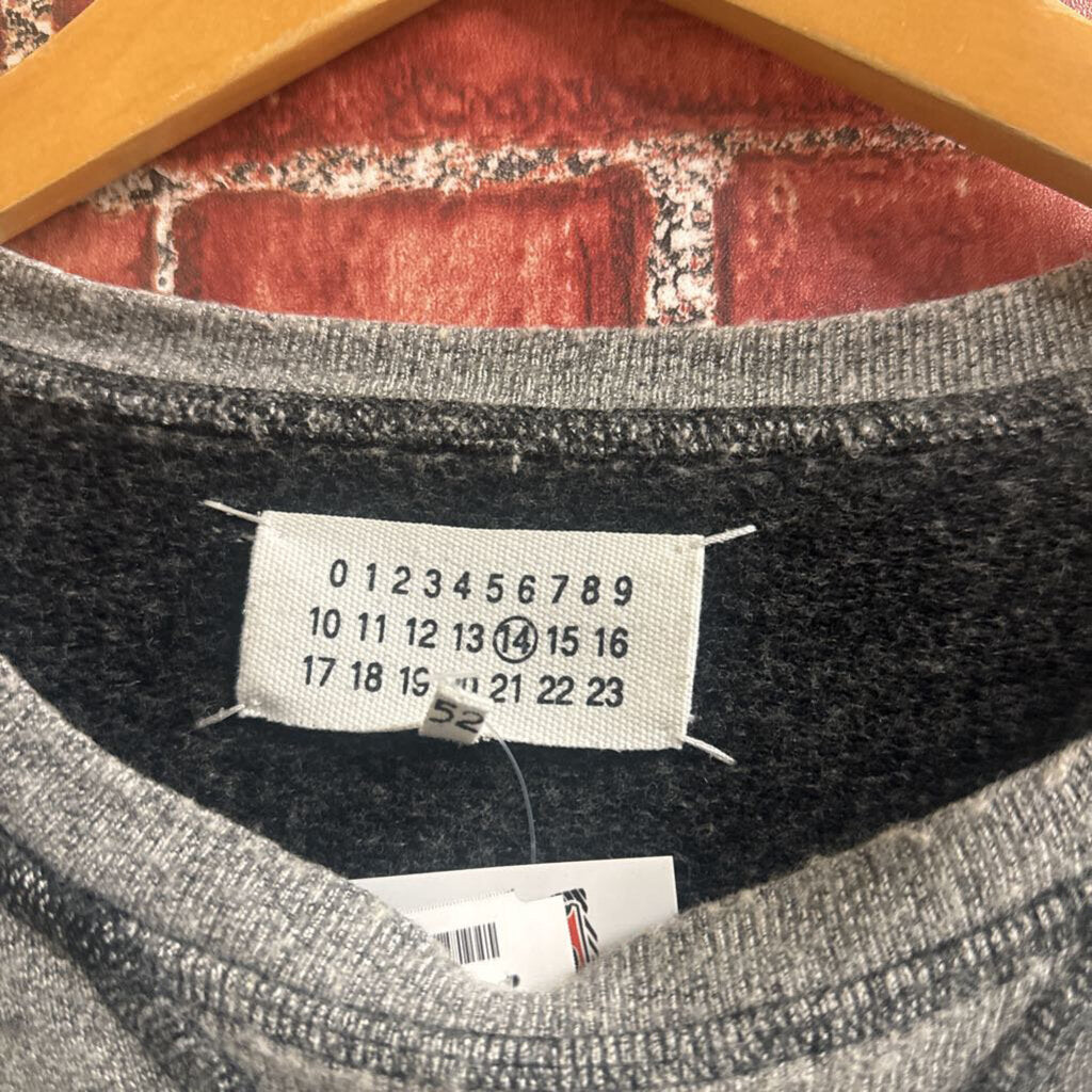 Maison Margiela 14 Crewneck Elbow Patch Grey Size 52