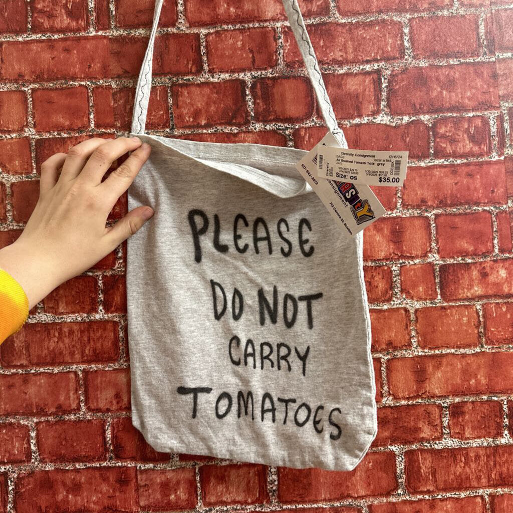 Air Brushed Tomato Tote