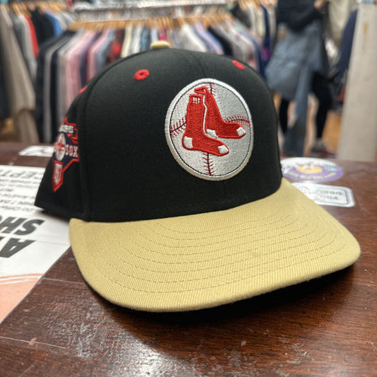 New Era 1967 World Series Boston Red Sox Fitted Black Tan Size 7 1/2