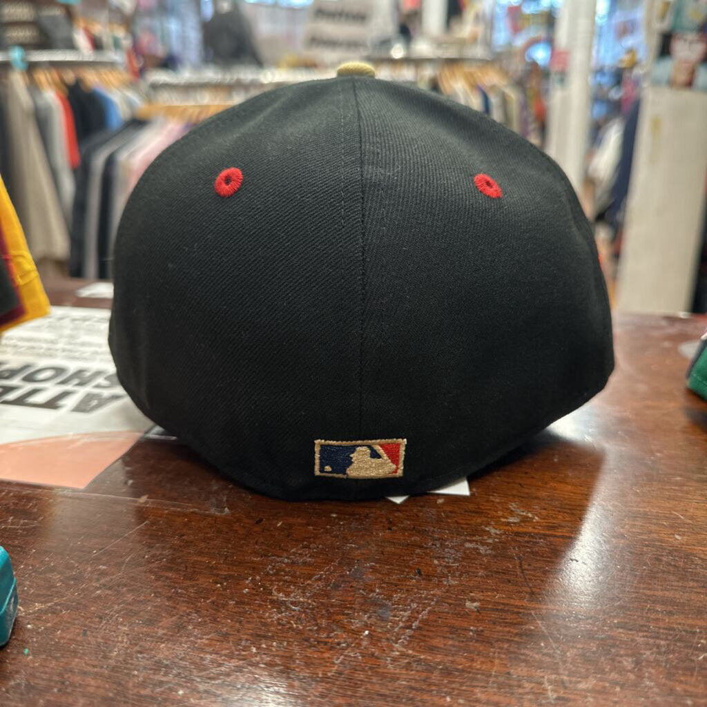 New Era 1967 World Series Boston Red Sox Fitted Black Tan Size 7 1/2