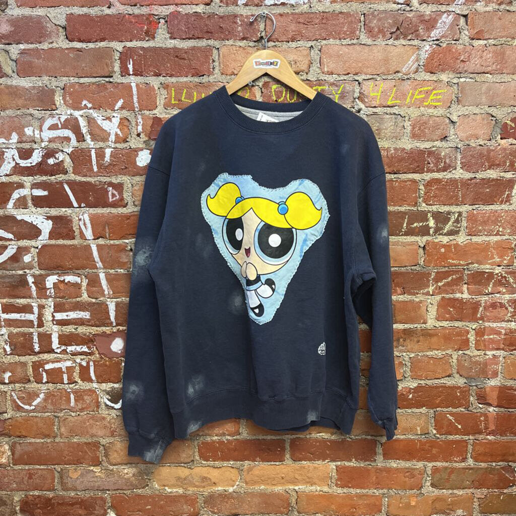 Champion Power Puff Girls Custom Crewneck Size Large