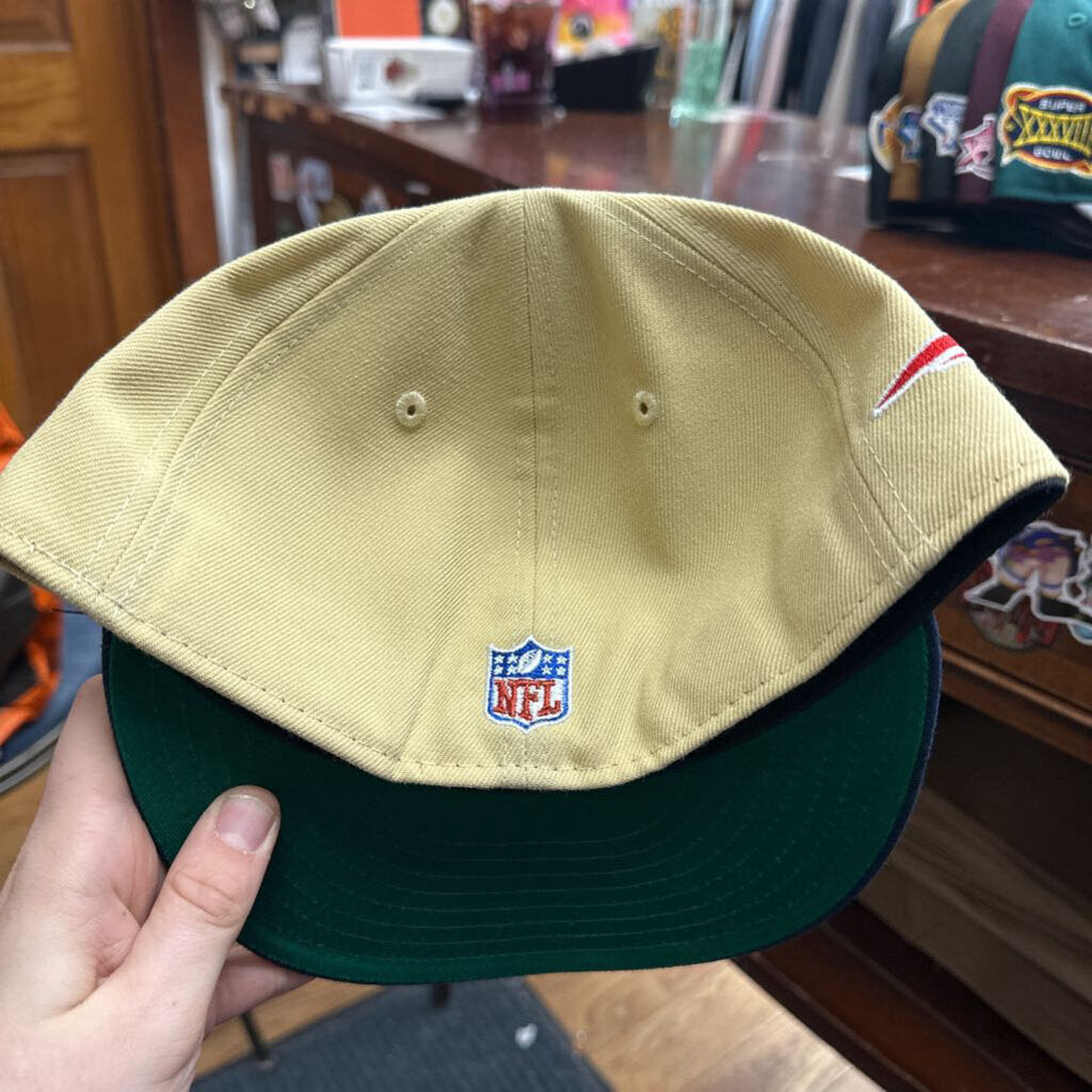 New Era New England Patriots Fitted Tan Size 7 1/2