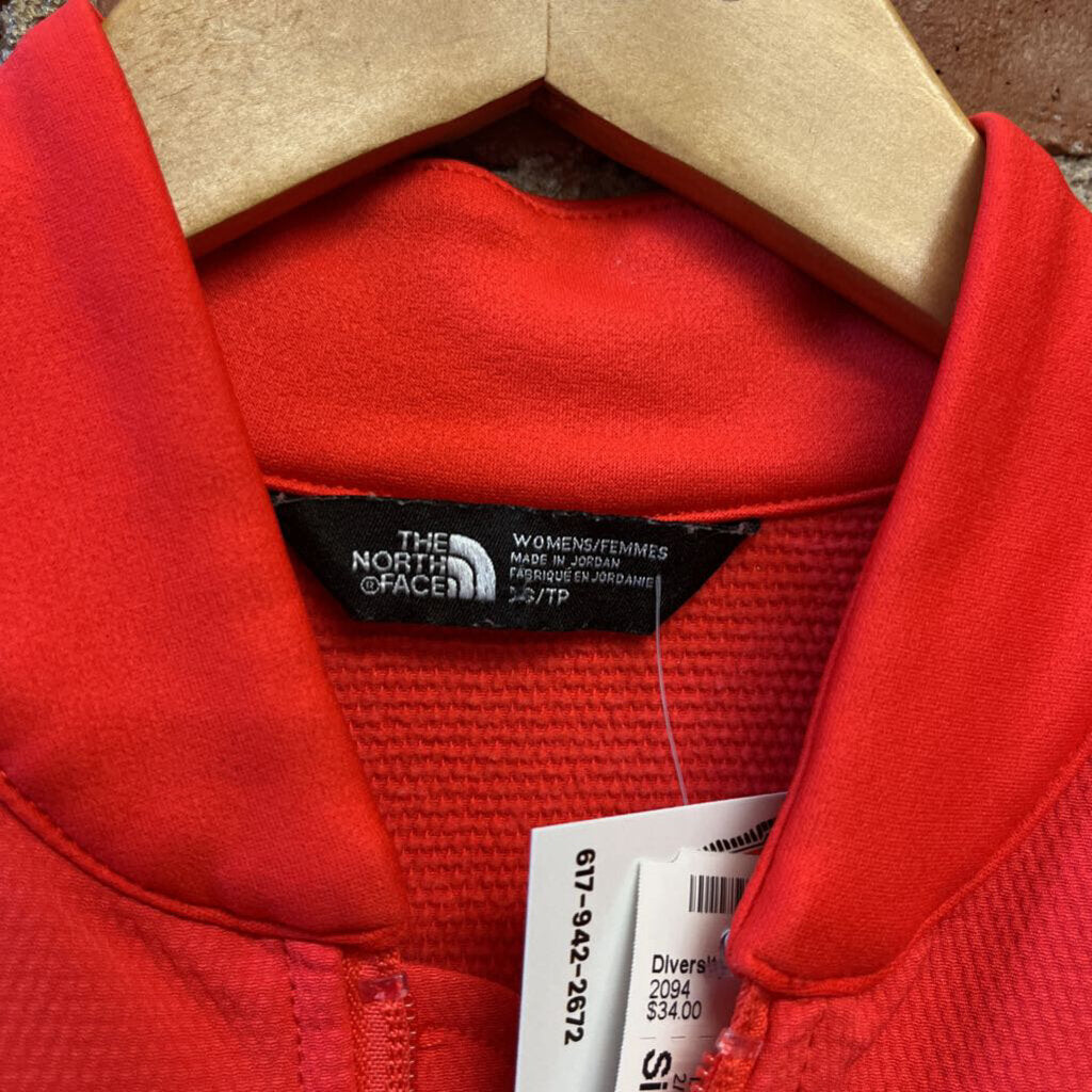 The North Face Softshell Jacket Red Size XS