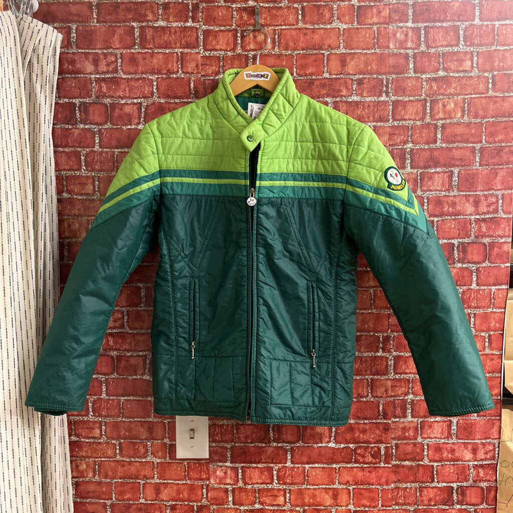 Vintage Moncler Ski Jacket Green Size L