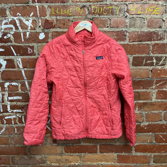 Patagonia Quilted Puffer Jacket Pink Size XS