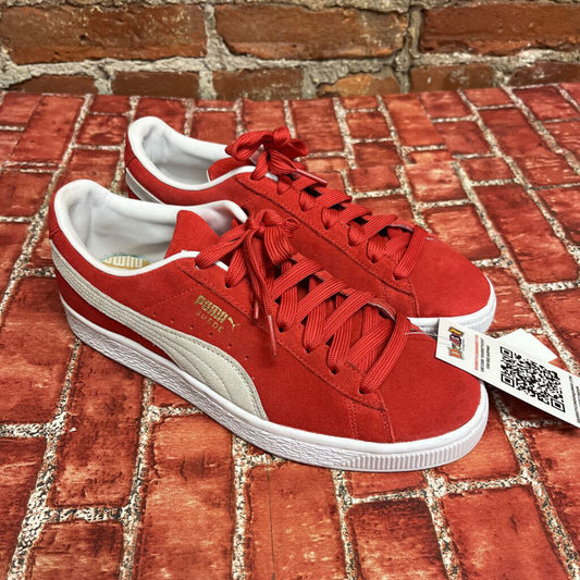 Puma Suede Low Sneakers Red Size 8.5L