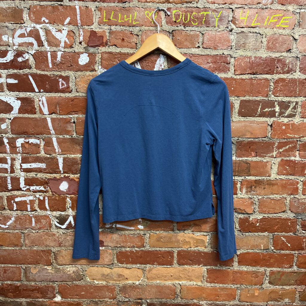 Lululemon Long Sleeve Blue Top Size Small