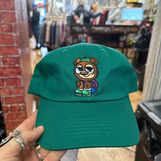 Giddel Company Bear Patch Hat Strapback Green