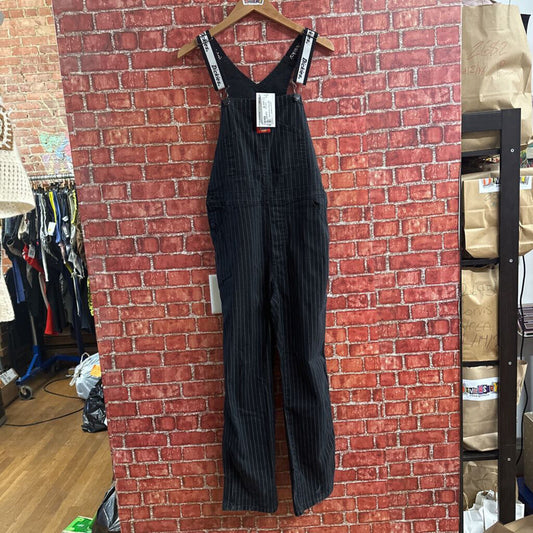 Dickies Pinstripe Overalls black Size M