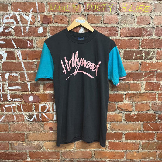 Hollywood Two Tone Tee Size L