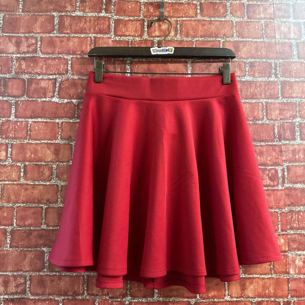 NWT Made by Johnny Skater Skirt Red Size L