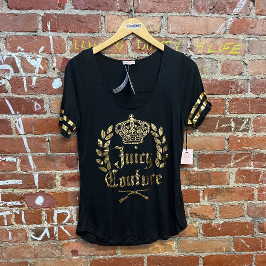 NWT Juicy Couture Top Black Size M