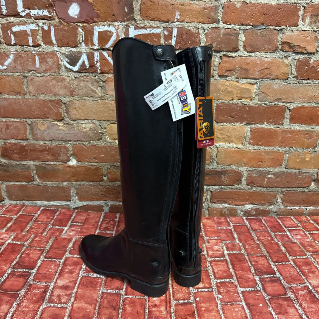 NWT Ariat Riding Boots Black Size 7