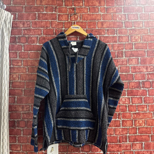 Drug Rug Grey Blue Size L