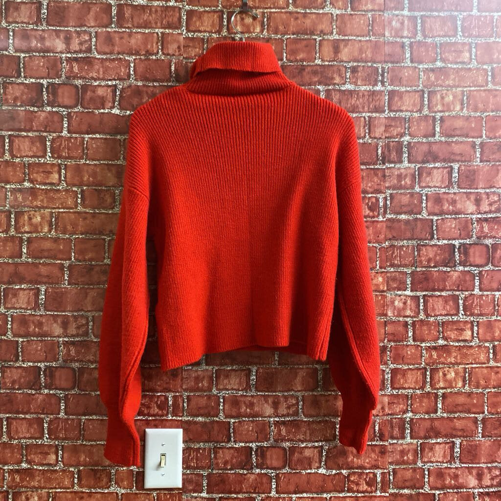 Urban Outfitters Knit Turtle Neck Sweater red Size S