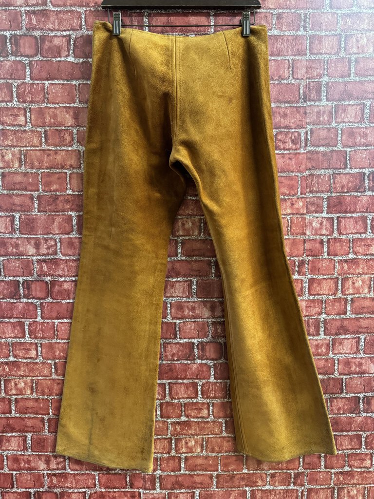 Hernando LTD Orange Calf Hide Pants Size 30