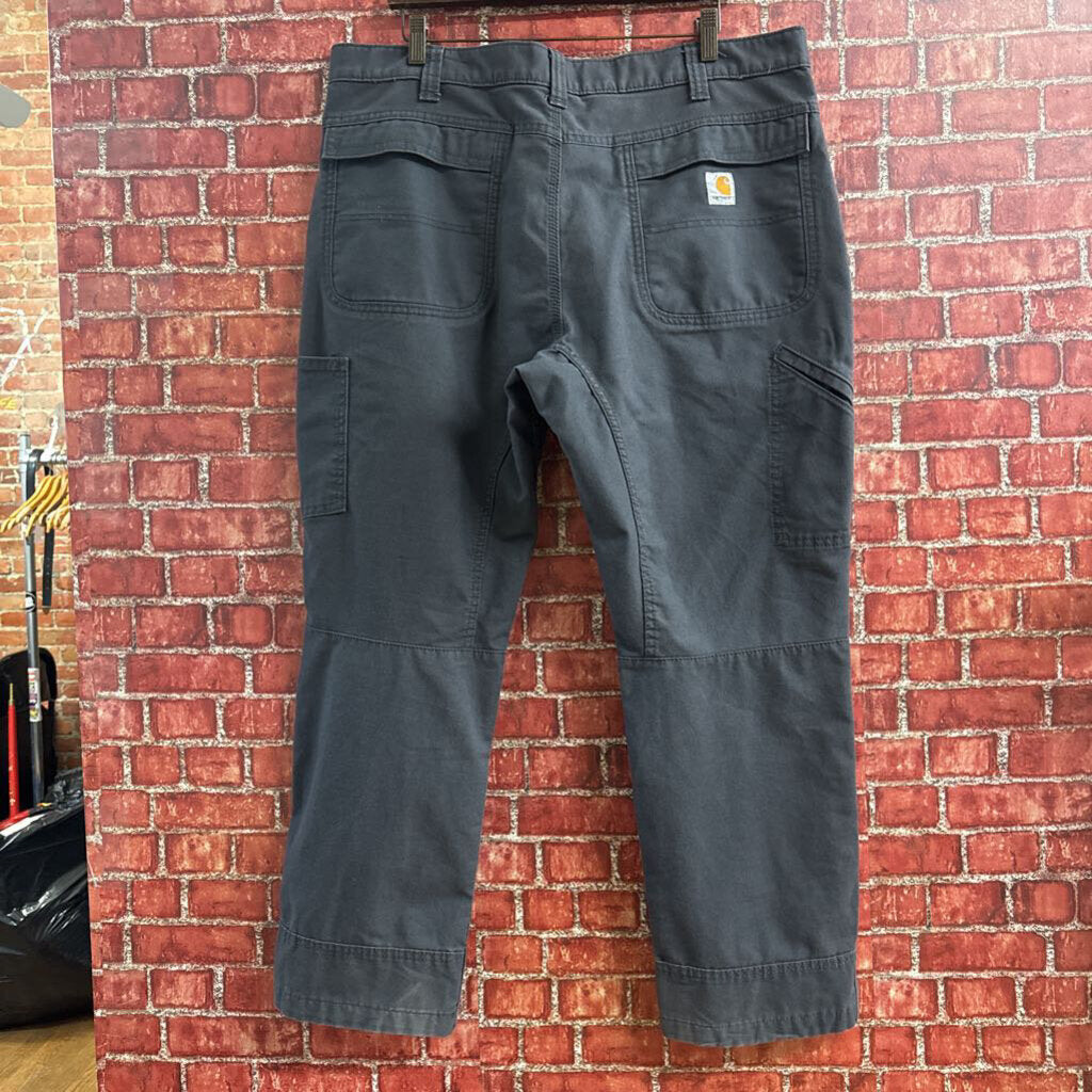 Carhartt Double Knee Cargo Pants Size 40 Grey