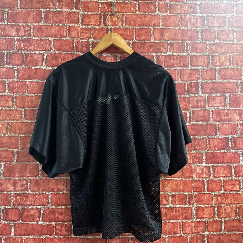 Champro Black Mesh Football Jersey Size S