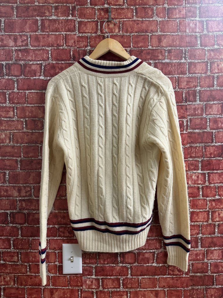 Jantez VTG 60s Knit Sweater Cream Size M