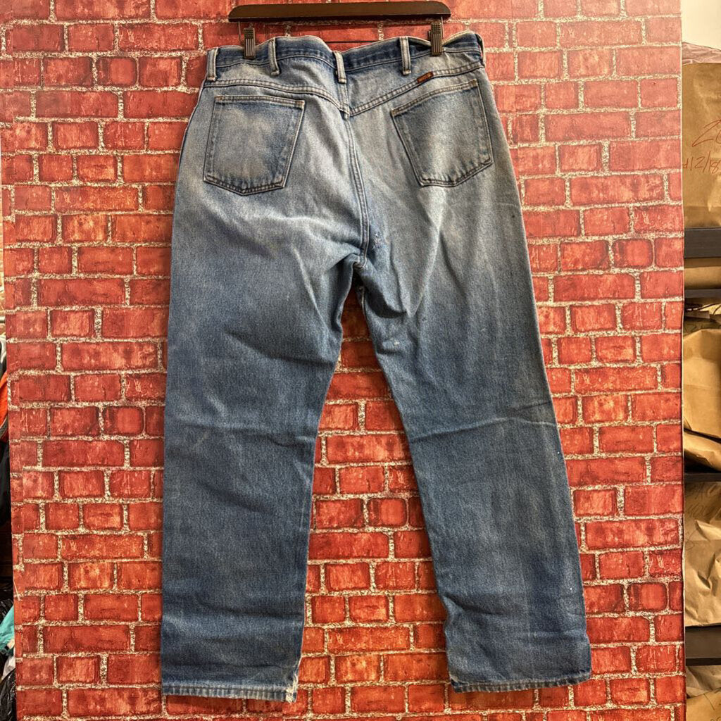 Rustler Ripped Jeans Blue Size 34