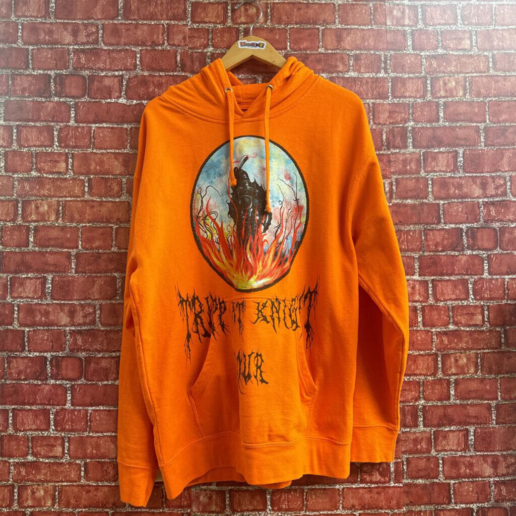 Tripp at Knight Tour Hoodie orange Size L