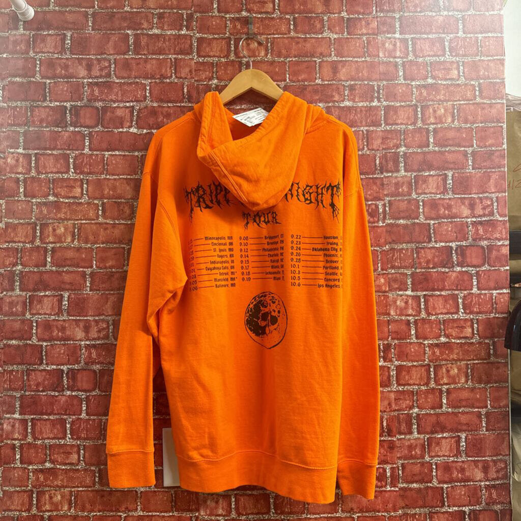 Tripp at Knight Tour Hoodie orange Size L