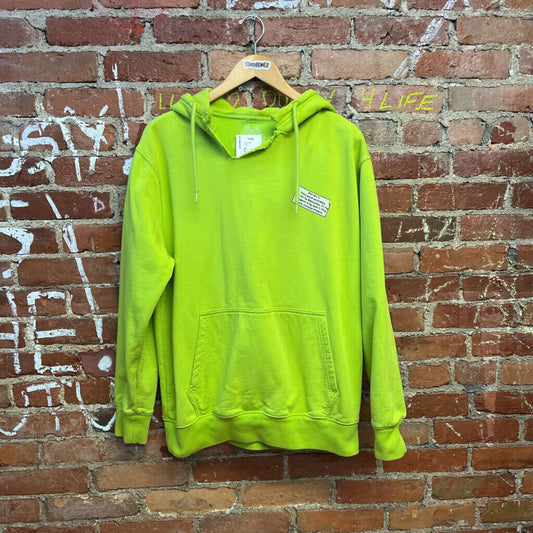 Palace Neon Green Sandwich Hoodie M