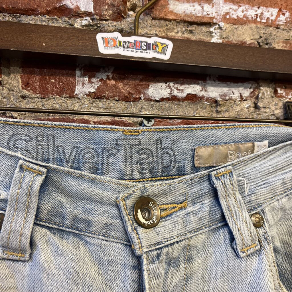 Levi's Silver Tab Jeans Relaxed Fit Blue Size 32x34