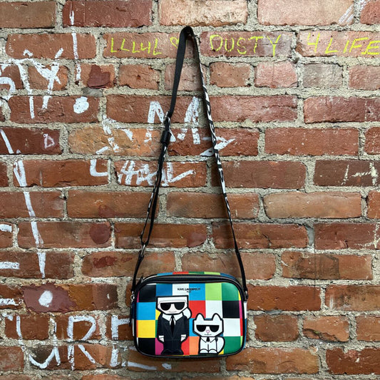 Karl Lagerfeld Color Block Mini Bag Multi