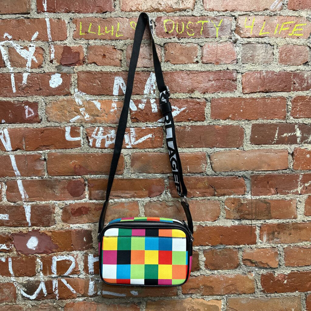 Karl Lagerfeld Color Block Mini Bag Multi