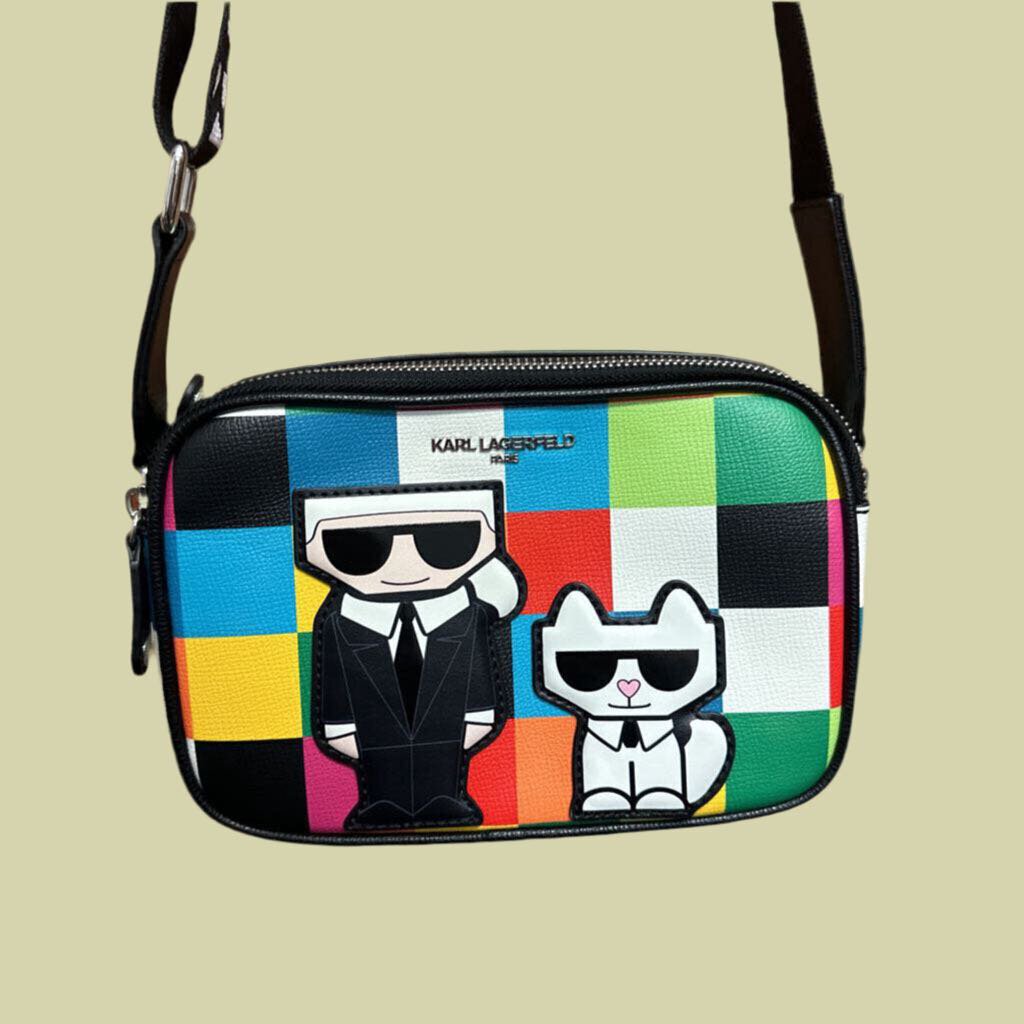 Karl Lagerfeld Color Block Mini Bag Multi